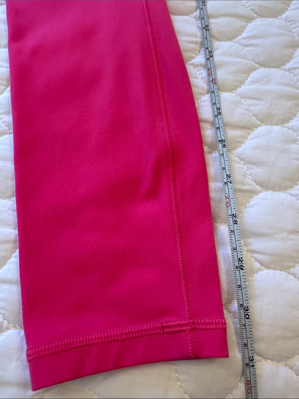 Athleta Bright Pink High-Waist Leggings - Picture 4 of 4